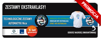 Promocja napędy do bram NICE